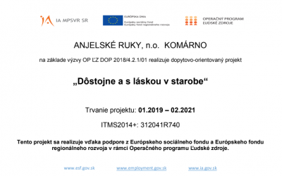 Dôstojne a s láskou v starobe