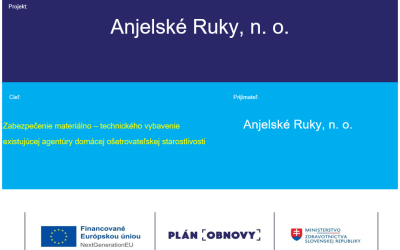 Anjelské ruky a Plán obnovy